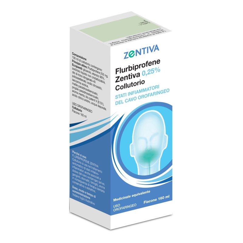 FLURBIPROFENE Coll.160ml ZTV