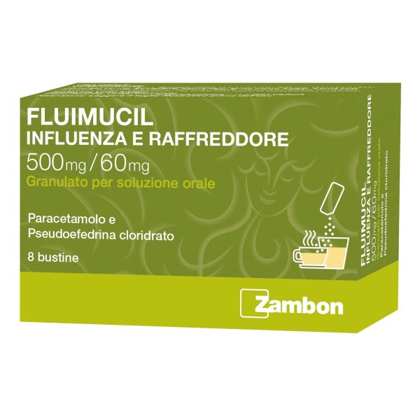 Fluimucil Influenza Raffreddore 8 Bustin...