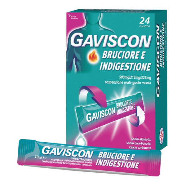 Gaviscon Bruciore E Indigestione 24 bust...