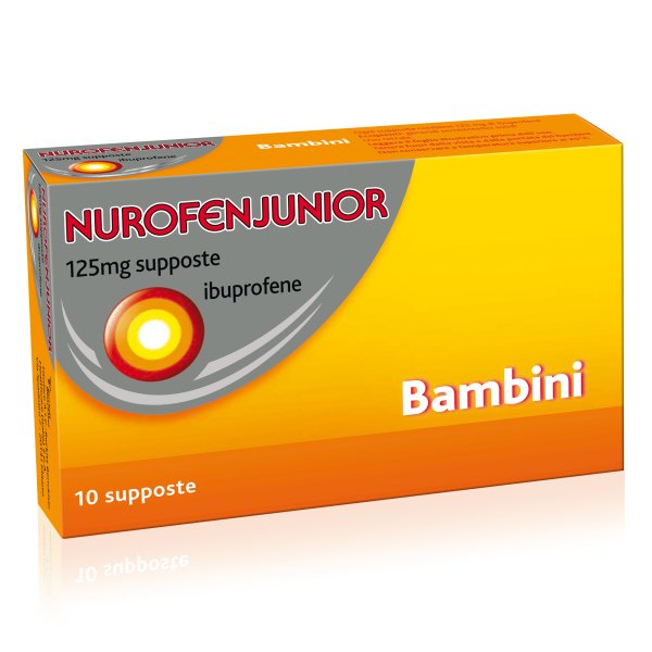 Nurofenjunior 10 supposte 125mg