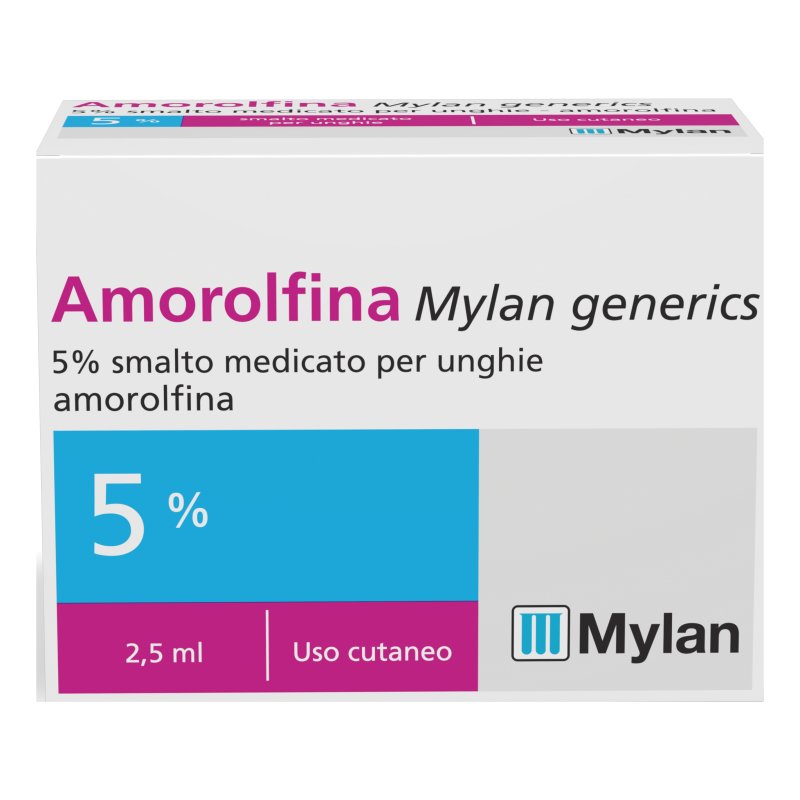 AMOROLFINA Smalto per Onicomicosi 5% 2,5ml