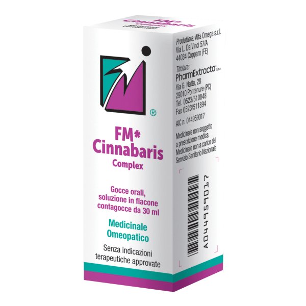 OM.CINNABARIS Cpx FMS Gocce 30ml