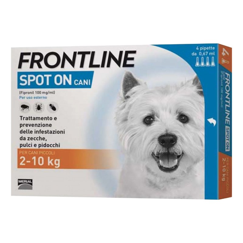 FRONTLINE SpotOn Cani 4x0,67ml