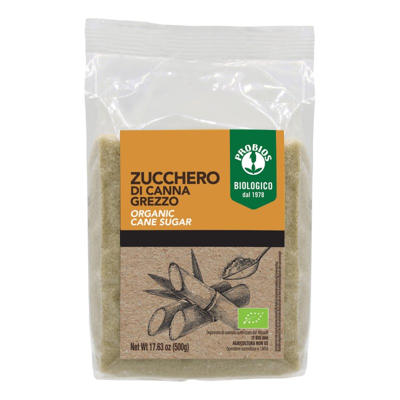 PROBIOS Zucch.Canna Grezzo500g