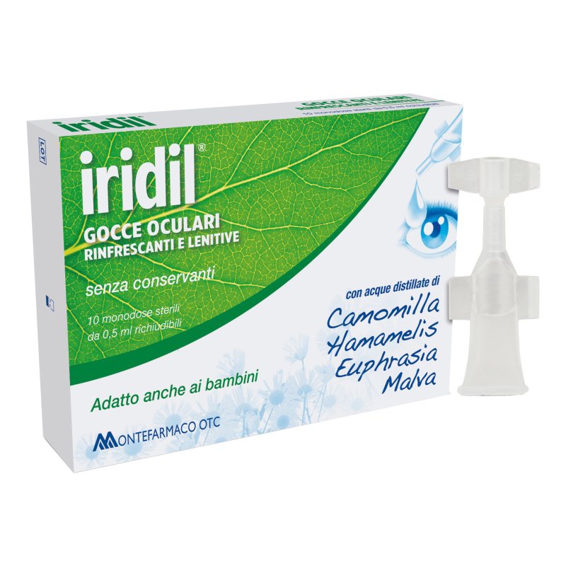 IRIDIL Gocce Ocul.10 Monod.0,5ml