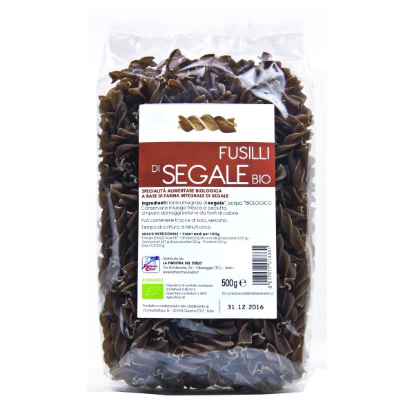 FsC Pasta Segale Fusilli 500g