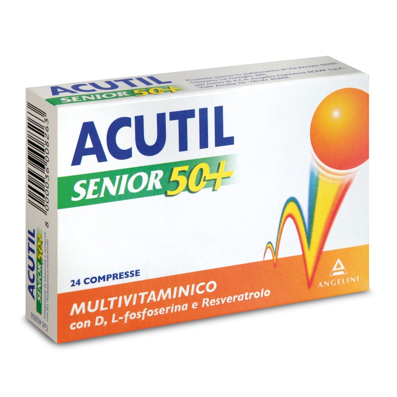 Acutil Multivitaminico Senior 50+ 24 compresse