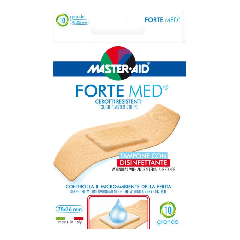 M-aid Forte Med Cer Gr 10pz