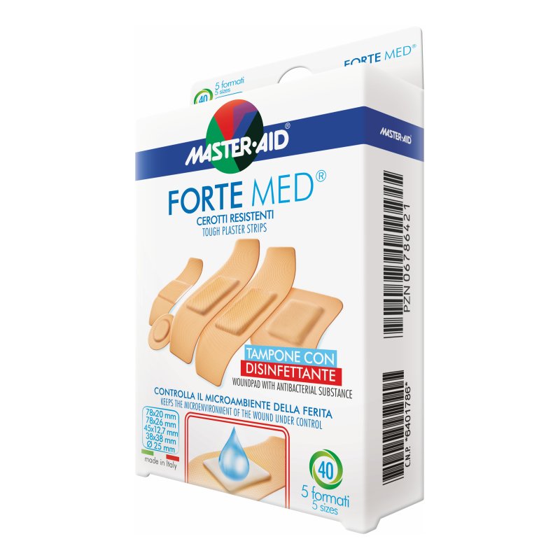 M-aid Forte Med Cer Assort 40p