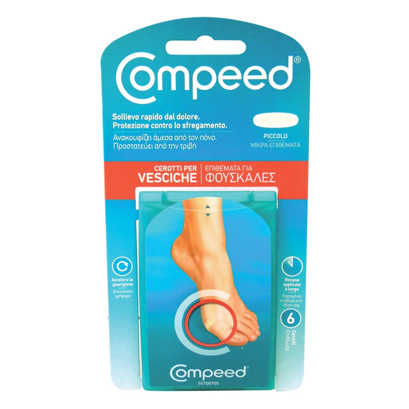 Compeed Cerotti per Vesciche Piccole 6 pezzi