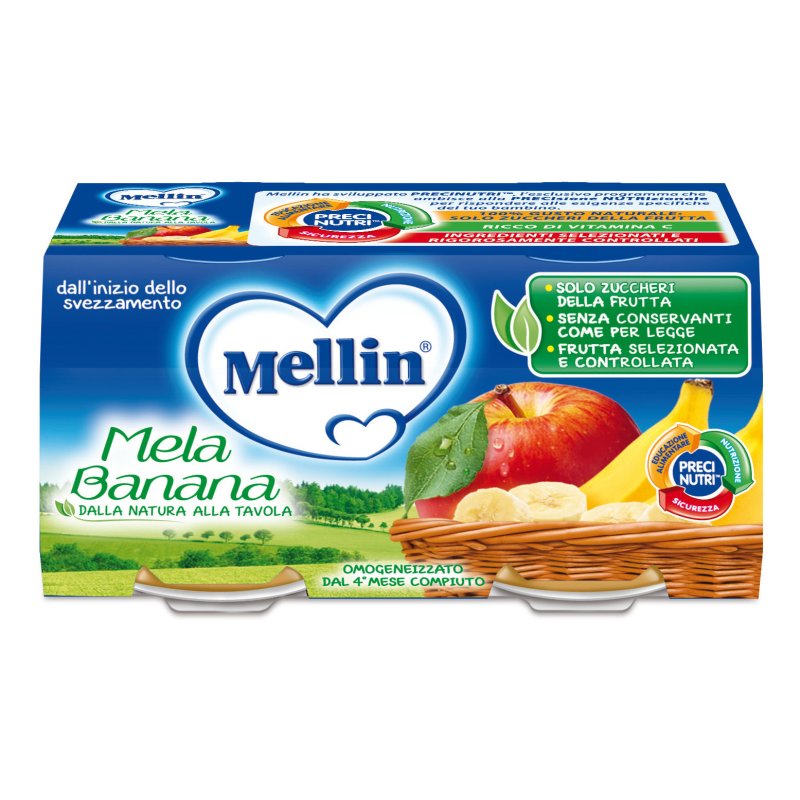 OMO MELLIN Mela+Banana 2x100g