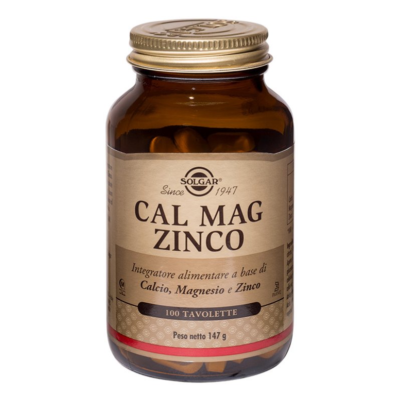 CAL MAG ZINCO 100 Tav.SOLGAR