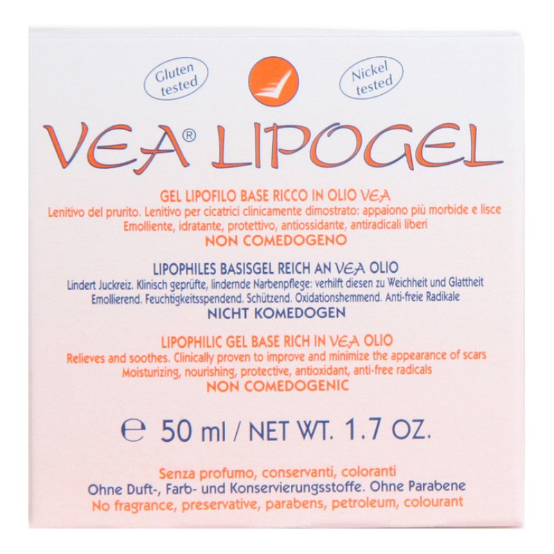 Vea Lipogel Crema Idratante Protettiva 50 ml