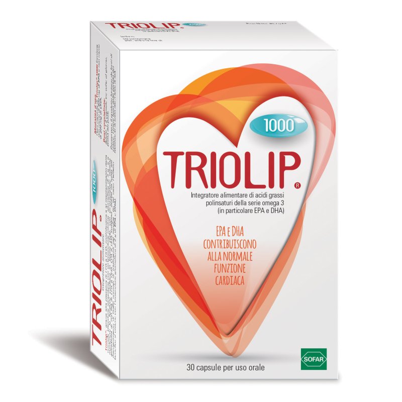 TRIOLIP*1000 30 Capsule