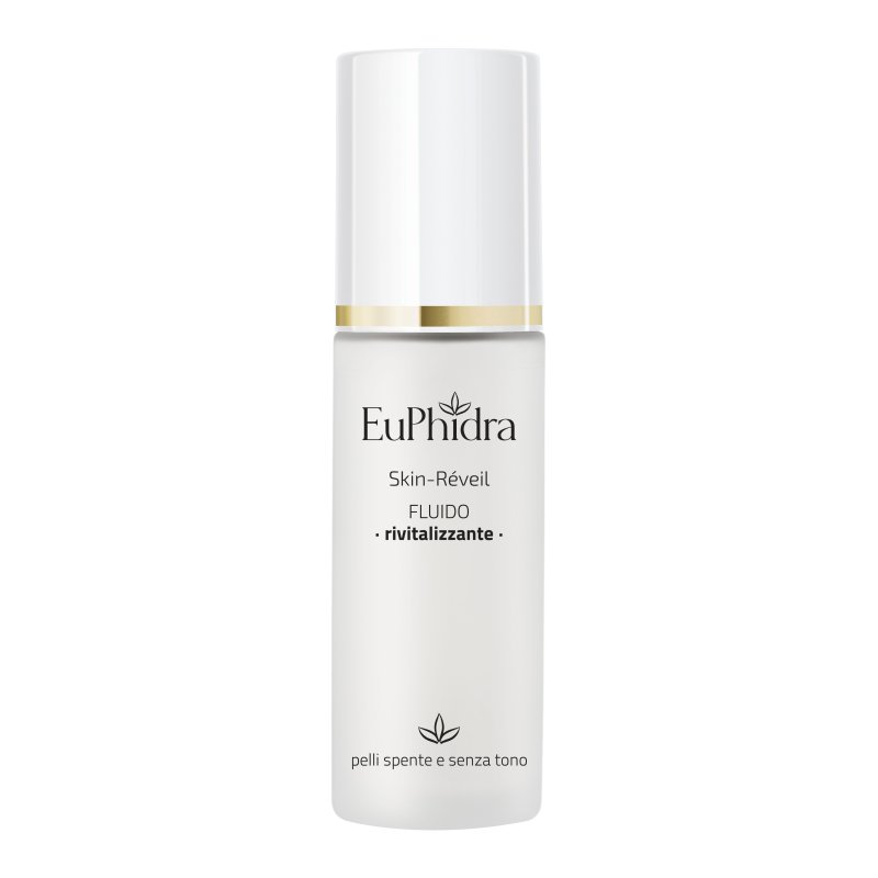 Euphidra Skin Réveil Fluido Viso Giorno Rivitalizzante - Fluido viso illuminante per pelle con colorito spento e prime rughe  - 30 ml