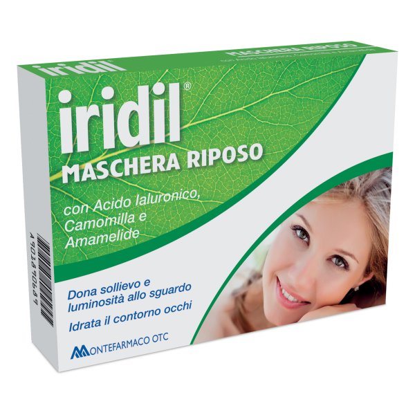 IRIDIL Masch.Riposo Occhi 4pz