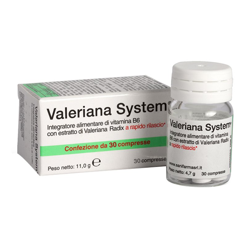 VALERIANA SYSTEM 30 Compresse