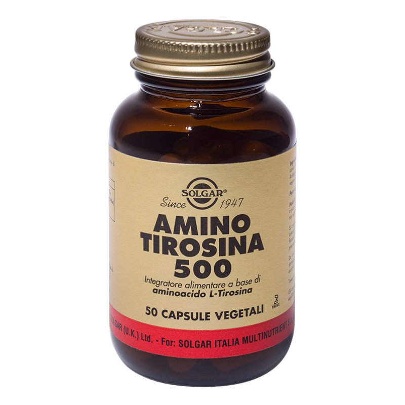 AMINO TIROSINA*500 50 Capsule SOLG