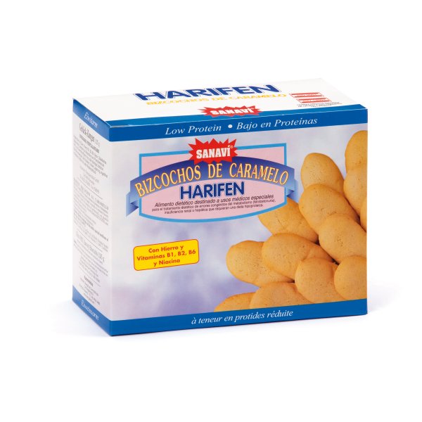 HARIFEN Bisc.Caramello 125g