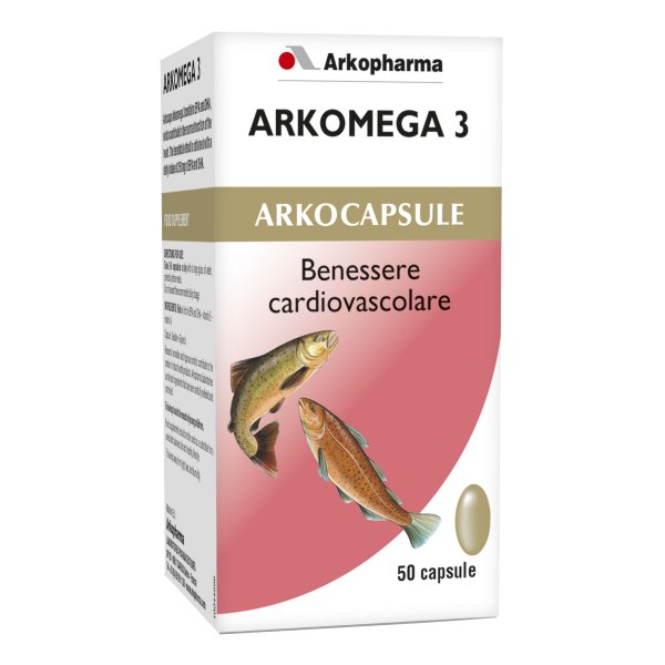 ARKOMEGA 3 Colesterolo 50 Capsule