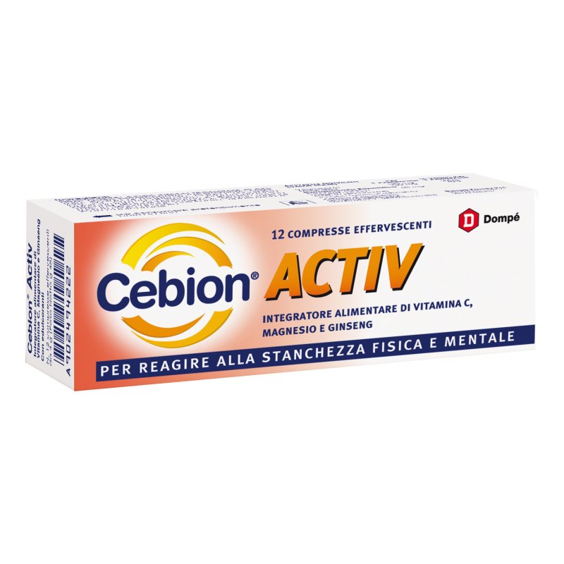 CEBION Activ 12 Compresse Effervescenti 4g