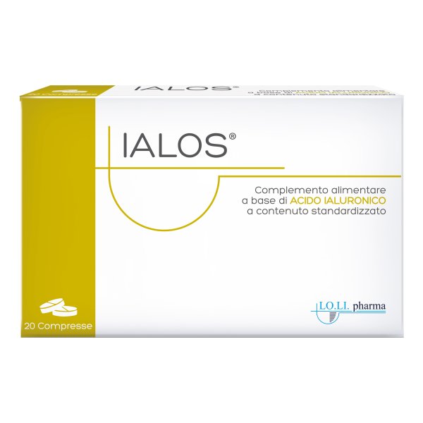 Ialos - Integratore alimentare a base di acido ialuronico - 20 Compresse