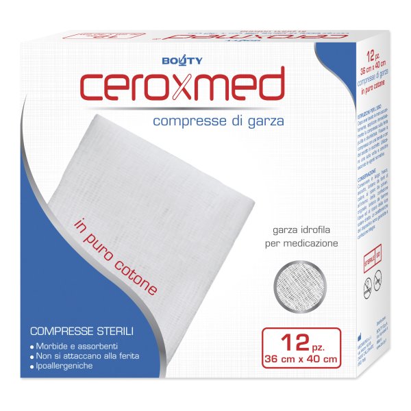 CEROXMED Compresse Garza 36x40 12pz