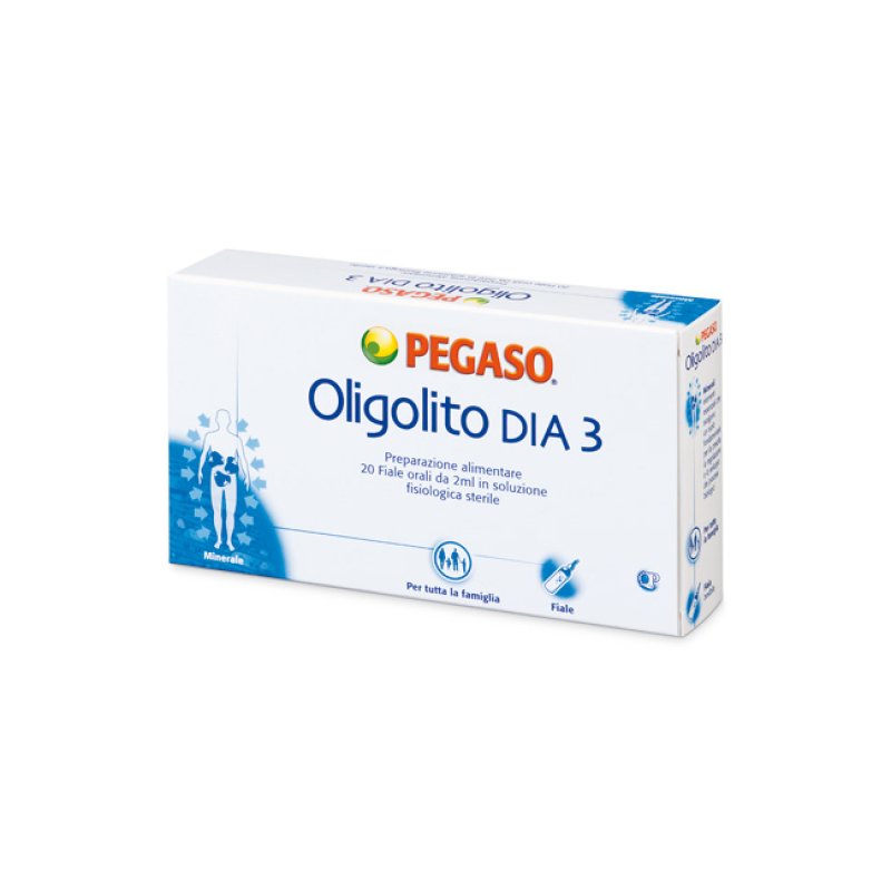 OLIGOLITO DIA 3 Mn-Co Manganese Cobalto 20 fiale orali 2 ml