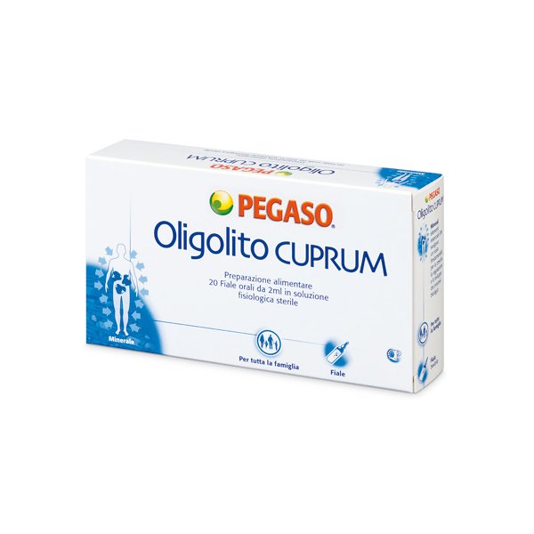 OLIGOLITO Cuprum 20 fiale orali 2 ml
