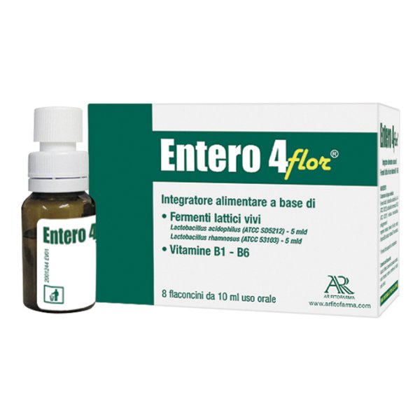 ENTERO*4 Flor 8 Fl.10ml