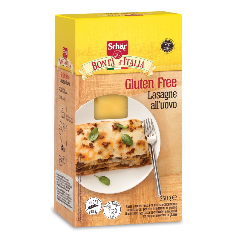 SCHAR Pasta Lasagne Uovo 250g