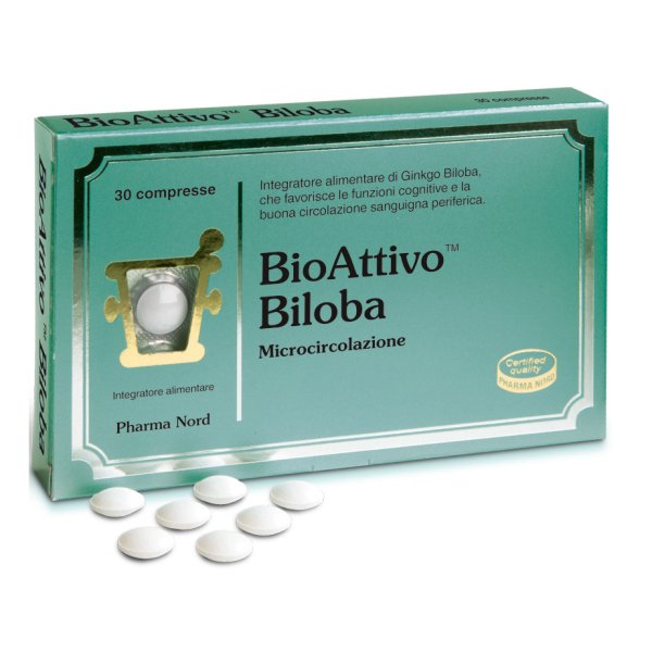 BIOATTIVO Biloba 30 Compresse