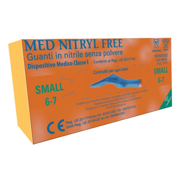 GUANTI Nitrile S 100pz LPpharm