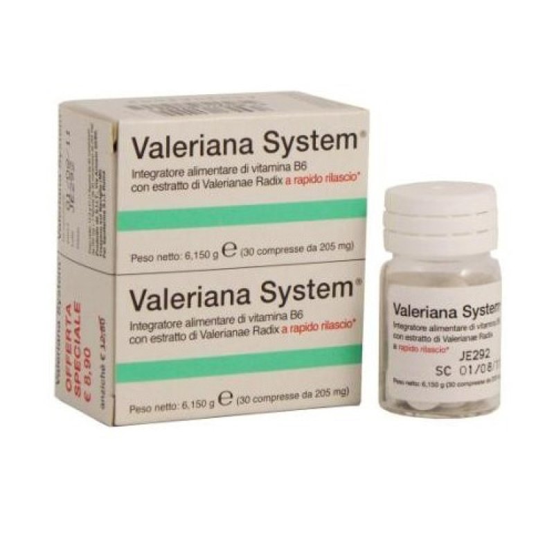 VALERIANA SYSTEM 30Compresse+30Compresse