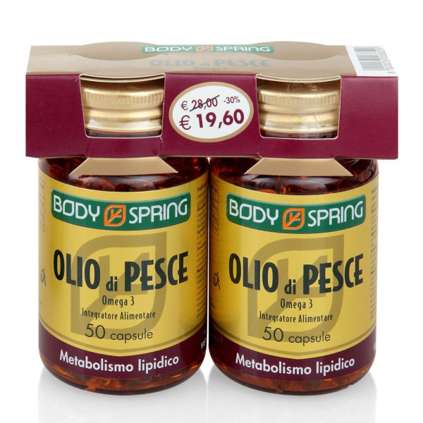 Body Spring Olio di Pesce Omega3 100 Cap...