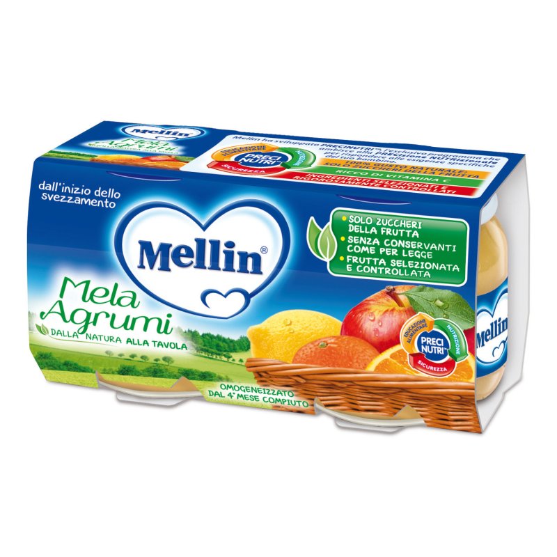 OMO MELLIN Mela+Agrumi 2x100g