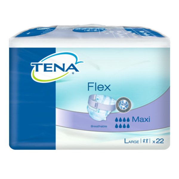 TENA FLEX Mx Pann.Cint.L 22pz