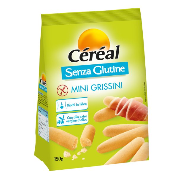 CEREAL Grissini Mini S/G 150g