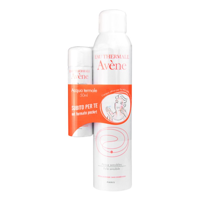 Eau Thermale Avene Acqua Termale Spray 300 ml + 50 ml in omaggio