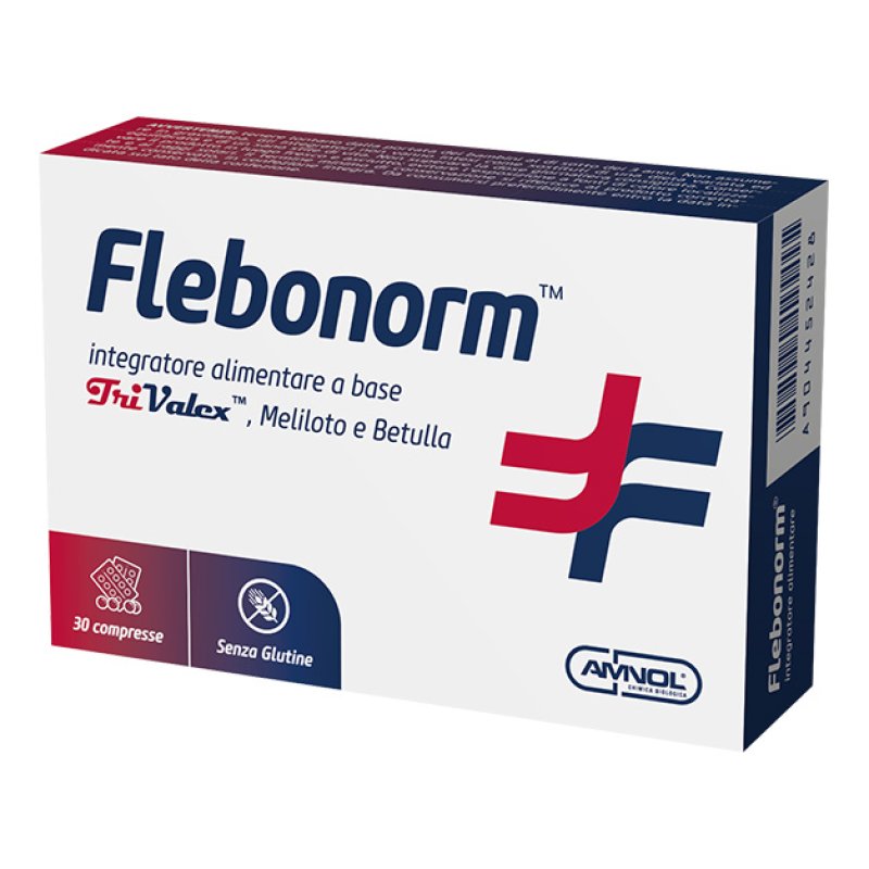 Flebonorm - Integratore Alimentare per la Funzionalità del Microcircolo - 30 compresse