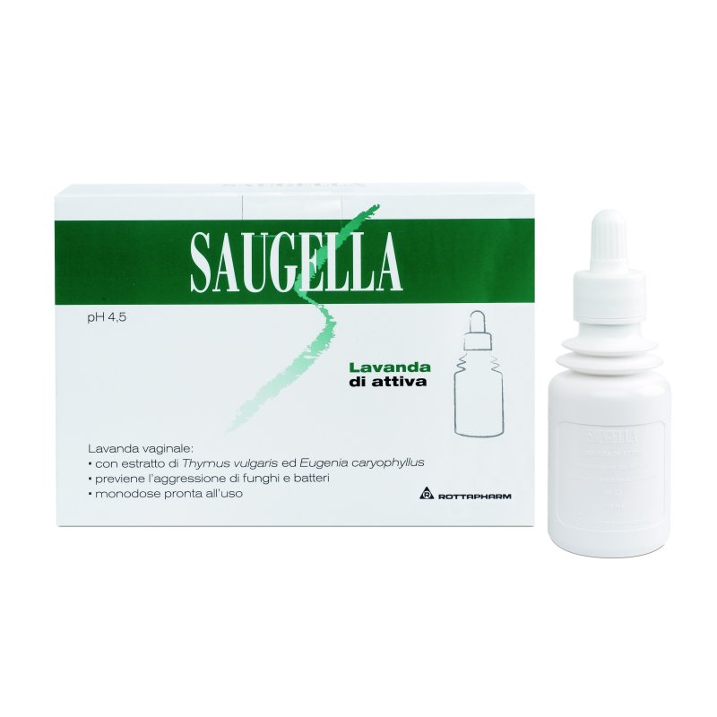 Saugella Attiva Lavanda Vaginale Flacone da 140 ml