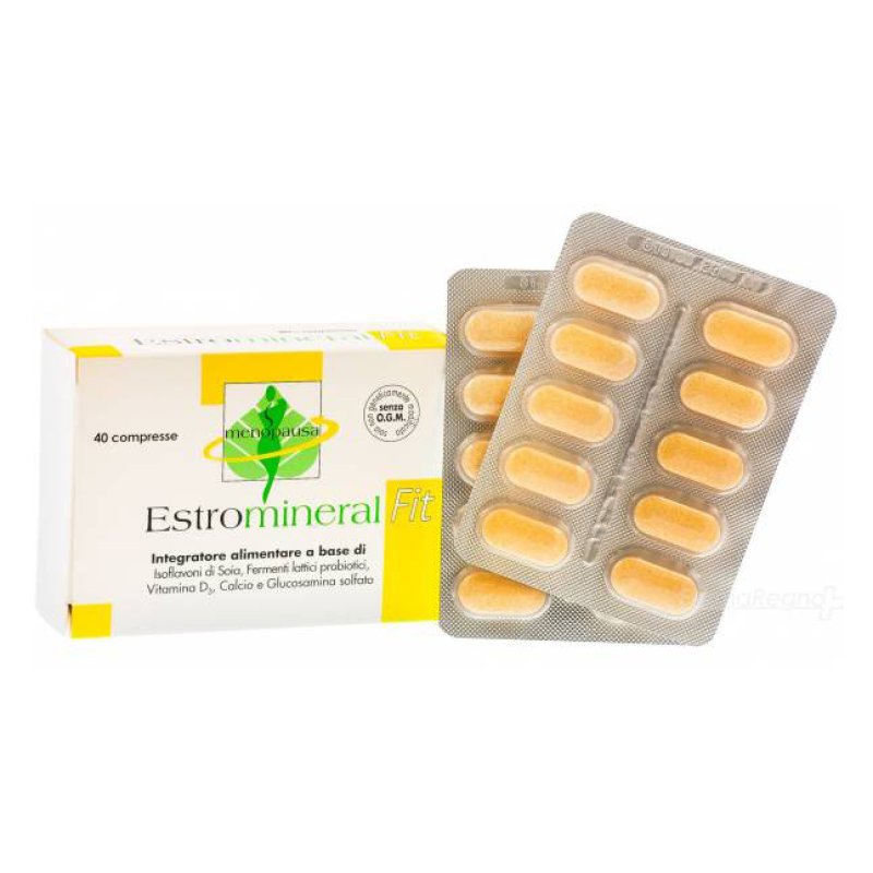 Estromineral Fit - Integratore per donne in menopausa - 40 compresse