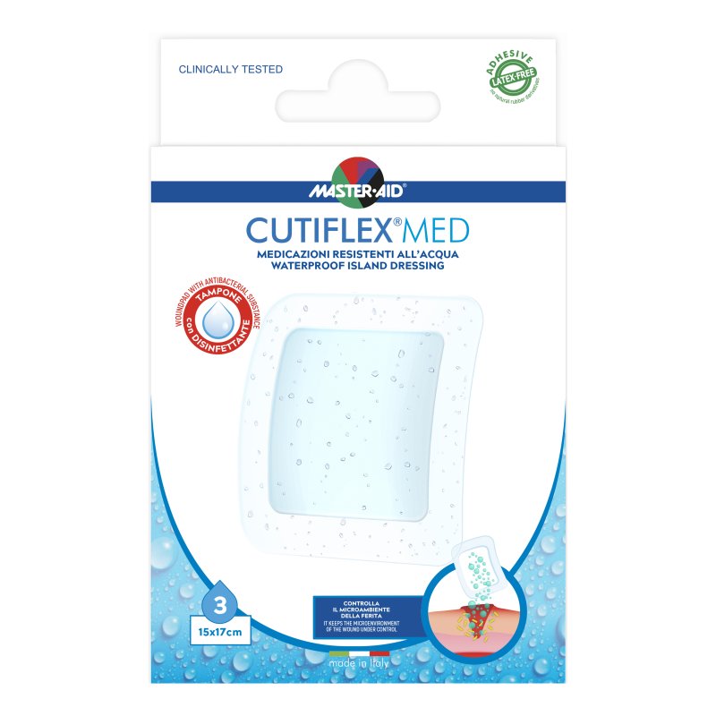 M-aid Cutiflex Med 15x17 3p