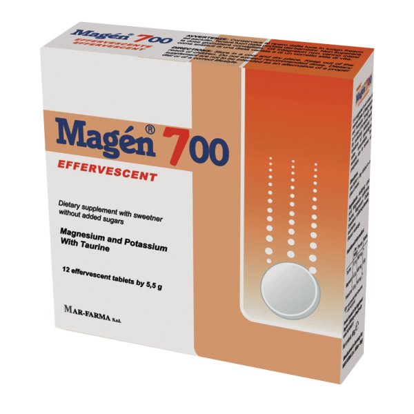 MAGEN*700 12 Compresse efferv.