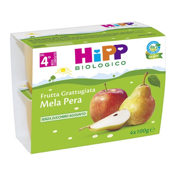 HIPP Bio Mer.Fr.Mela/Pera4x100