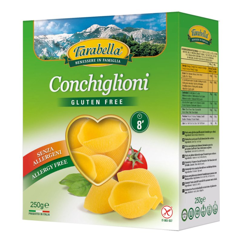 FARABELLA Pasta Conchig.250g