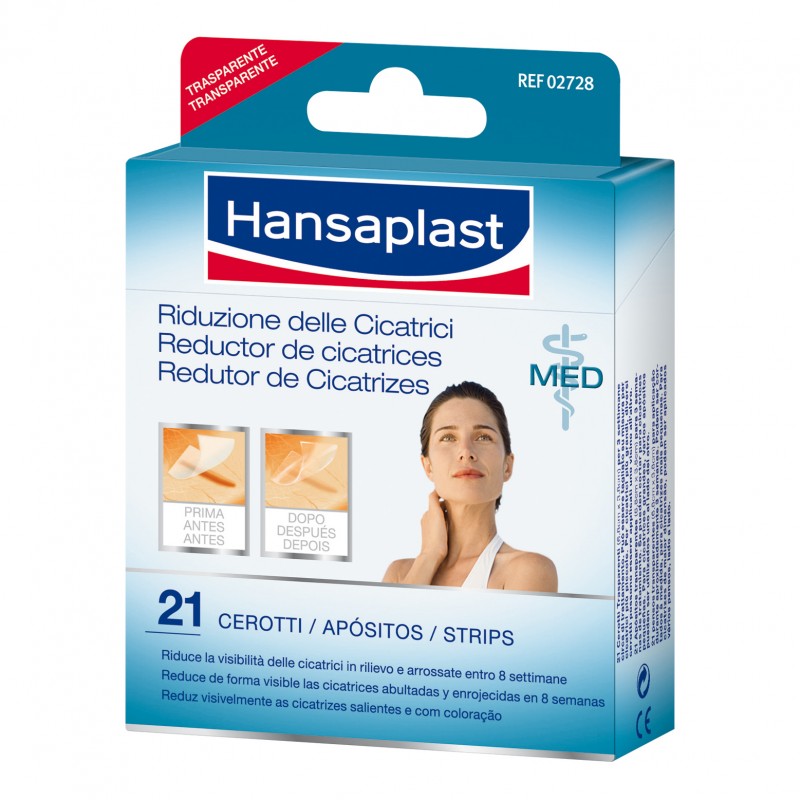 HANSAPLAST 21 Strips Cicatrici