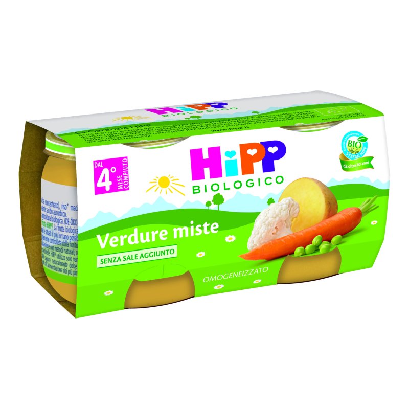 OMO HIPP Bio Verd.Miste 2x80g