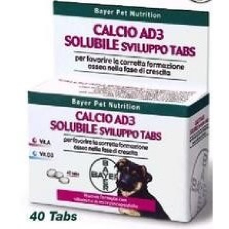 CALCIO AD3 Solub.Sviluppo Tabs