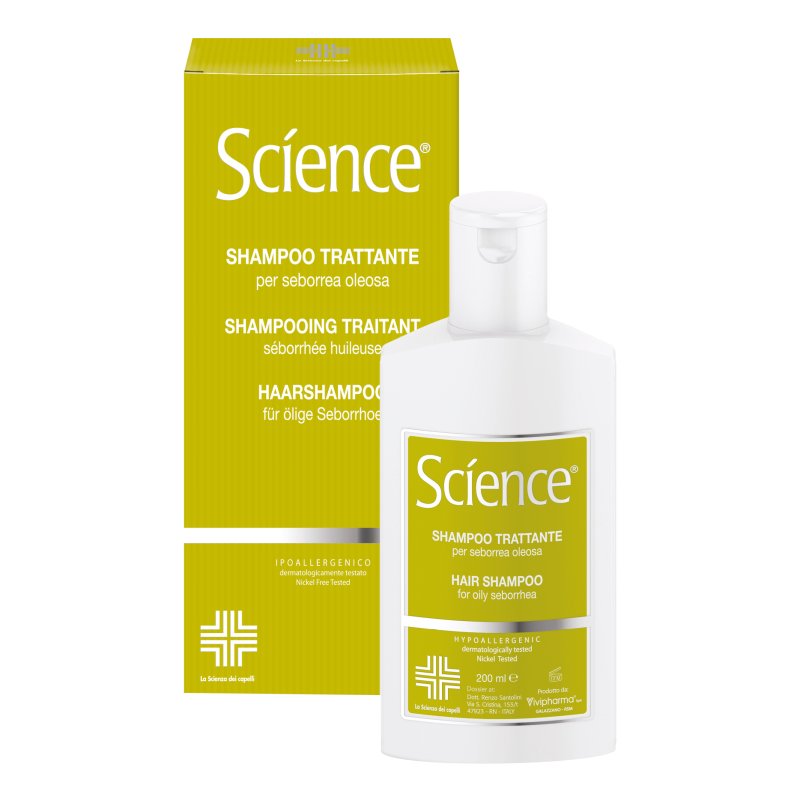 SCIENCE Sh.Sebo Oleosa 200ml